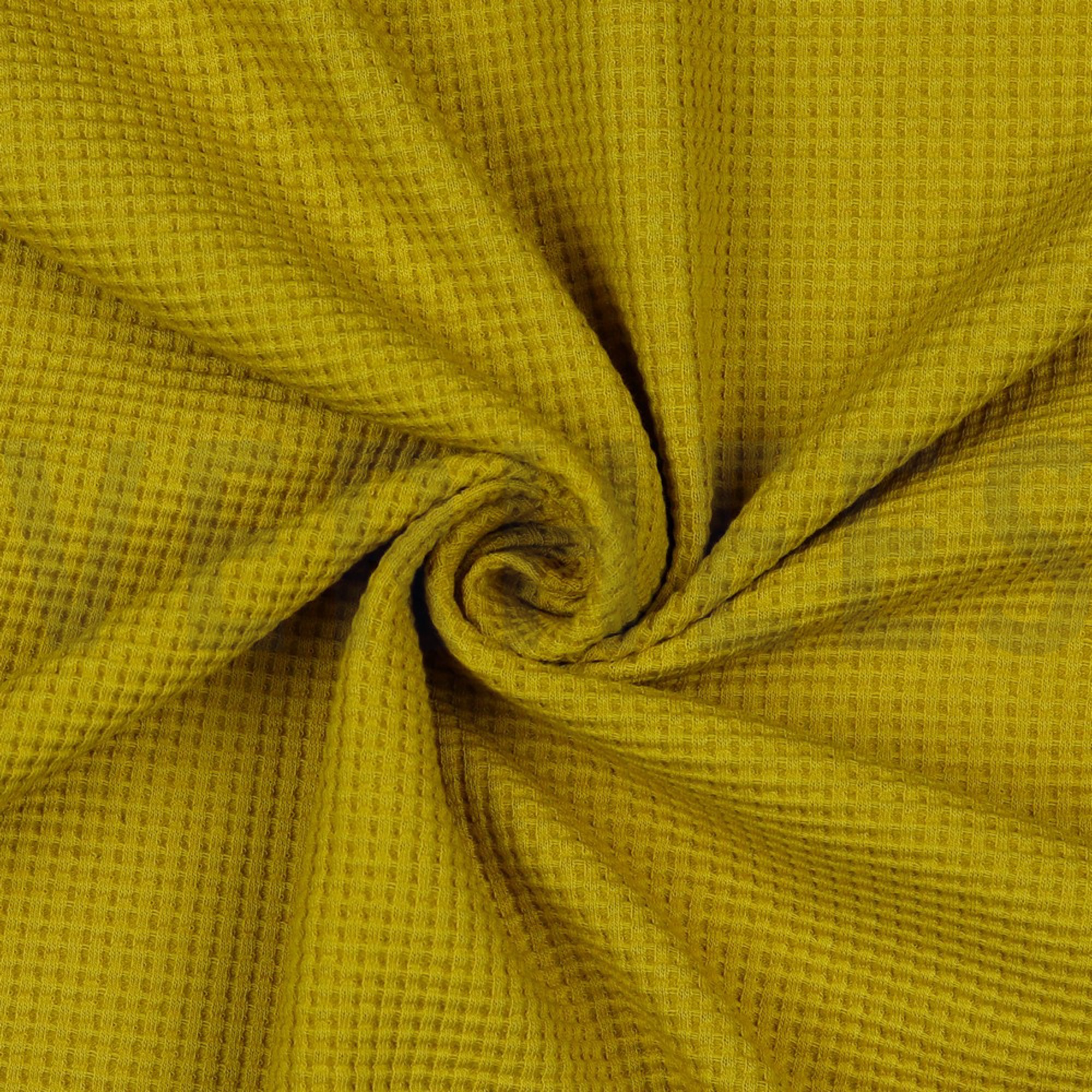 WAFFLE JERSEY GOTS MUSTARD (high resolution) #2