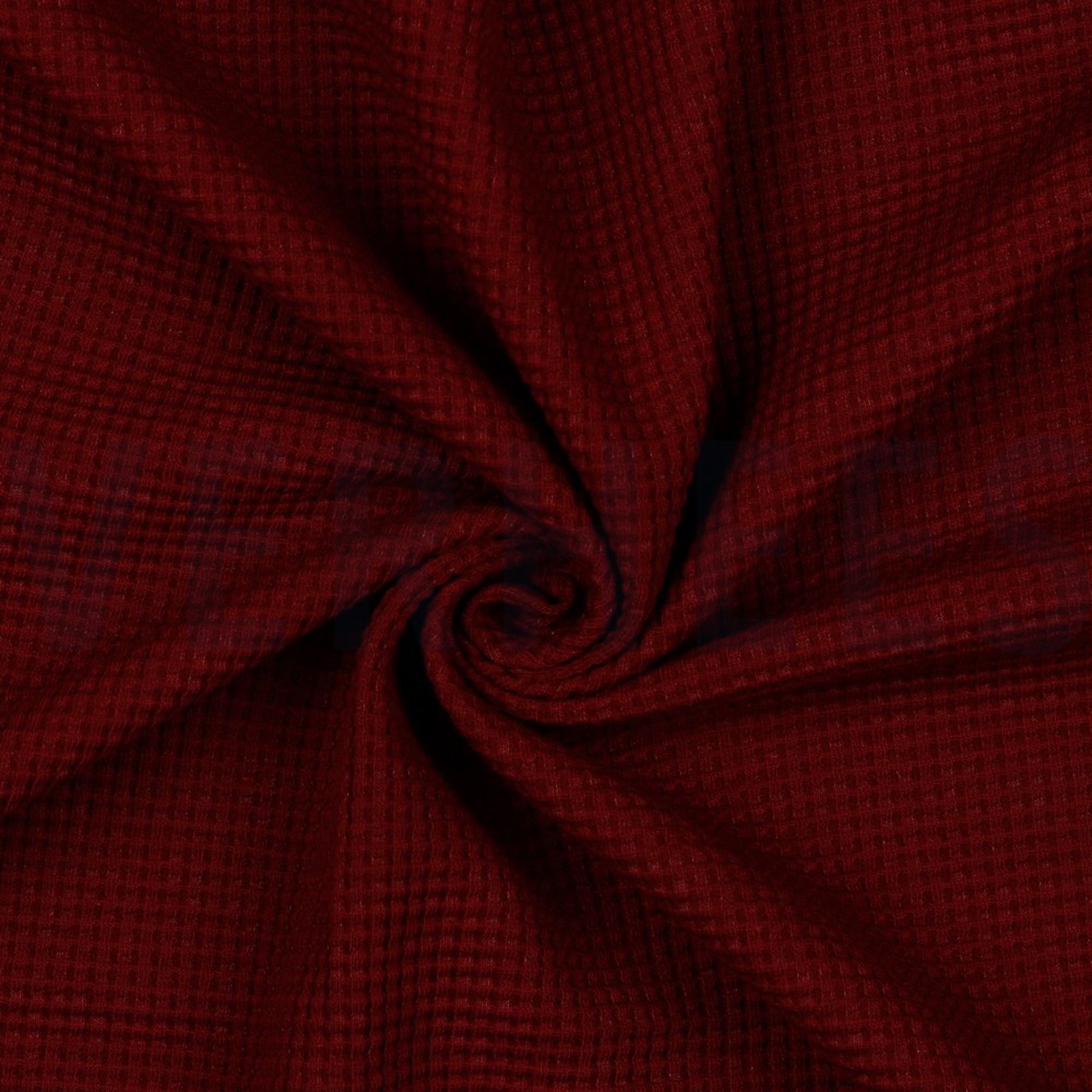 WAFFLE JERSEY GOTS BORDEAUX (high resolution) #2