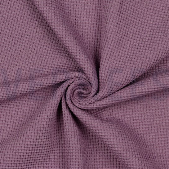 WAFFLE JERSEY GOTS LAVENDER #7