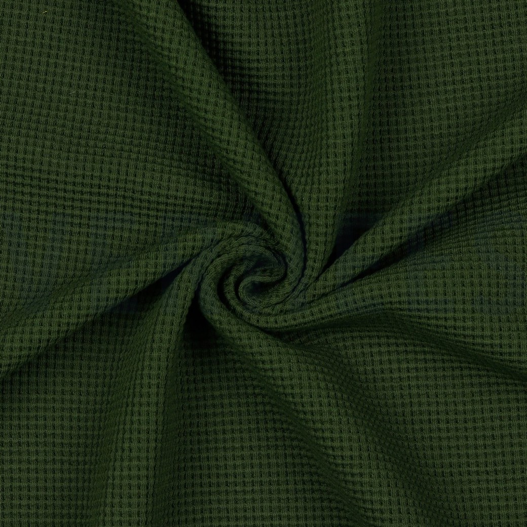WAFFLE JERSEY GOTS ARMY GREEN #2