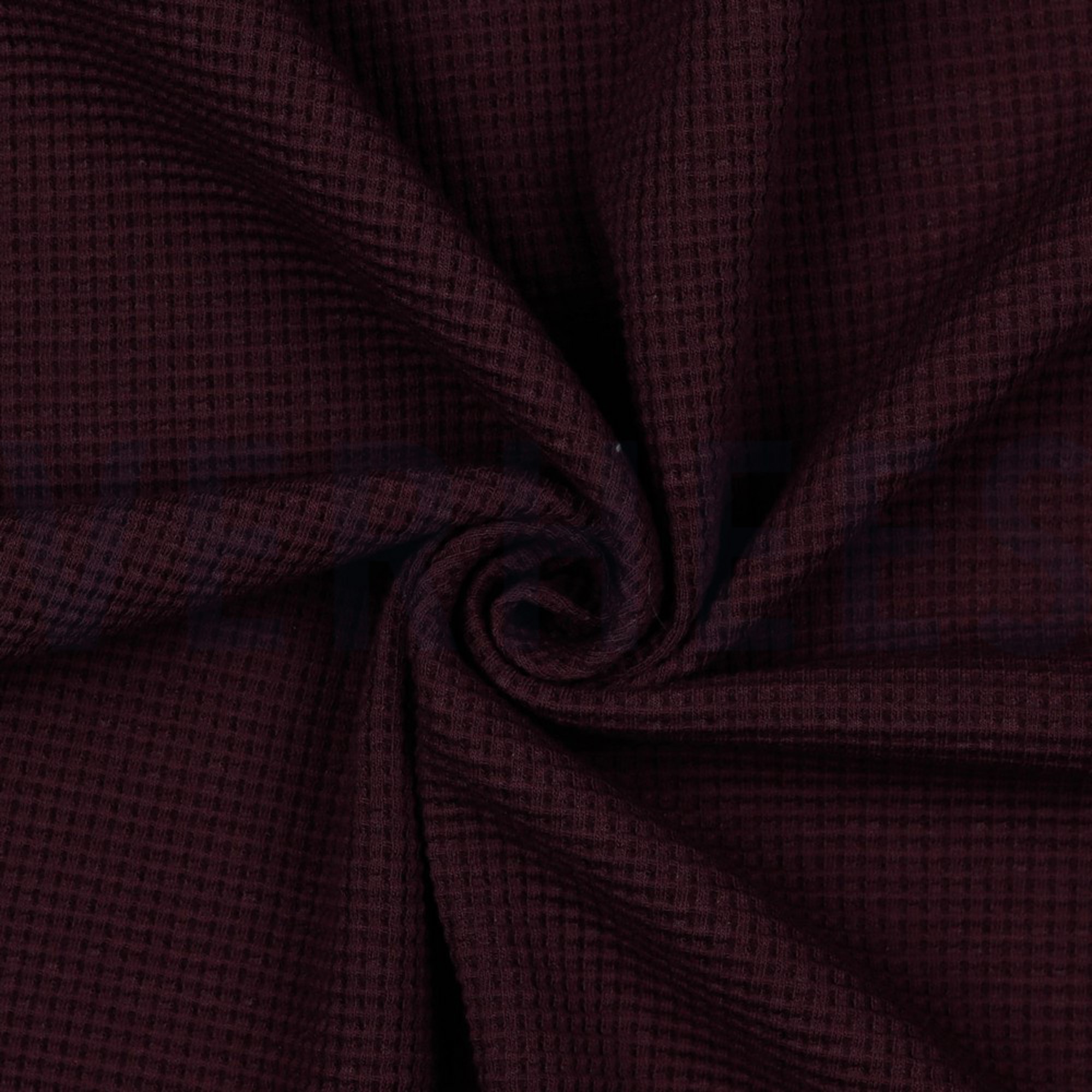 WAFFLE JERSEY GOTS AUBERGINE (high resolution) #2
