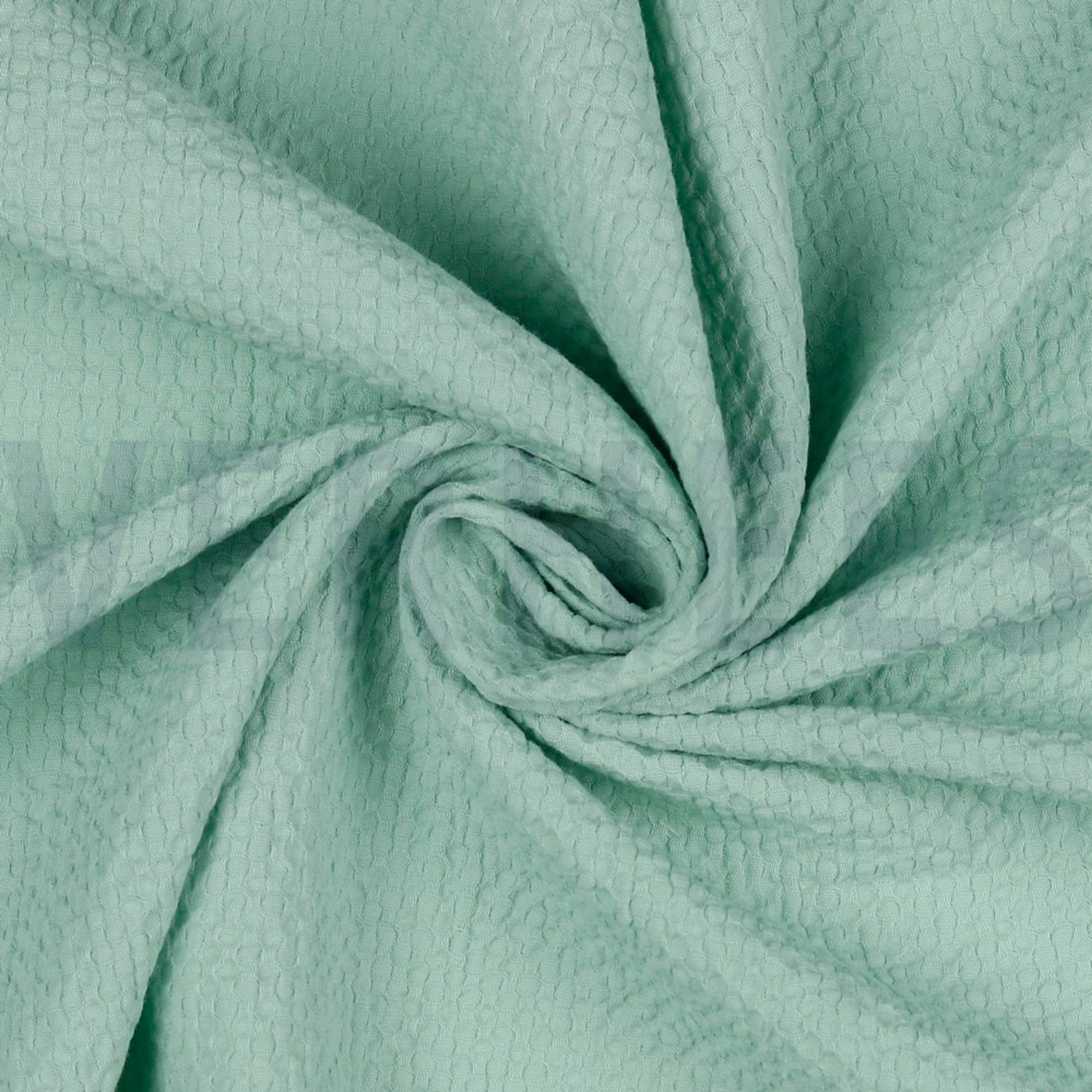 COTTON JACQUARD SOFT GREEN (high resolution) #2