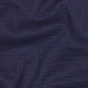 DOUBLE GAUZE FOIL NAVY (thumbnail) #2
