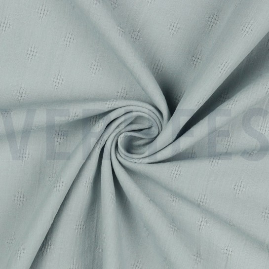 COTTON DOBBY WASHED LIGHT GREY #7