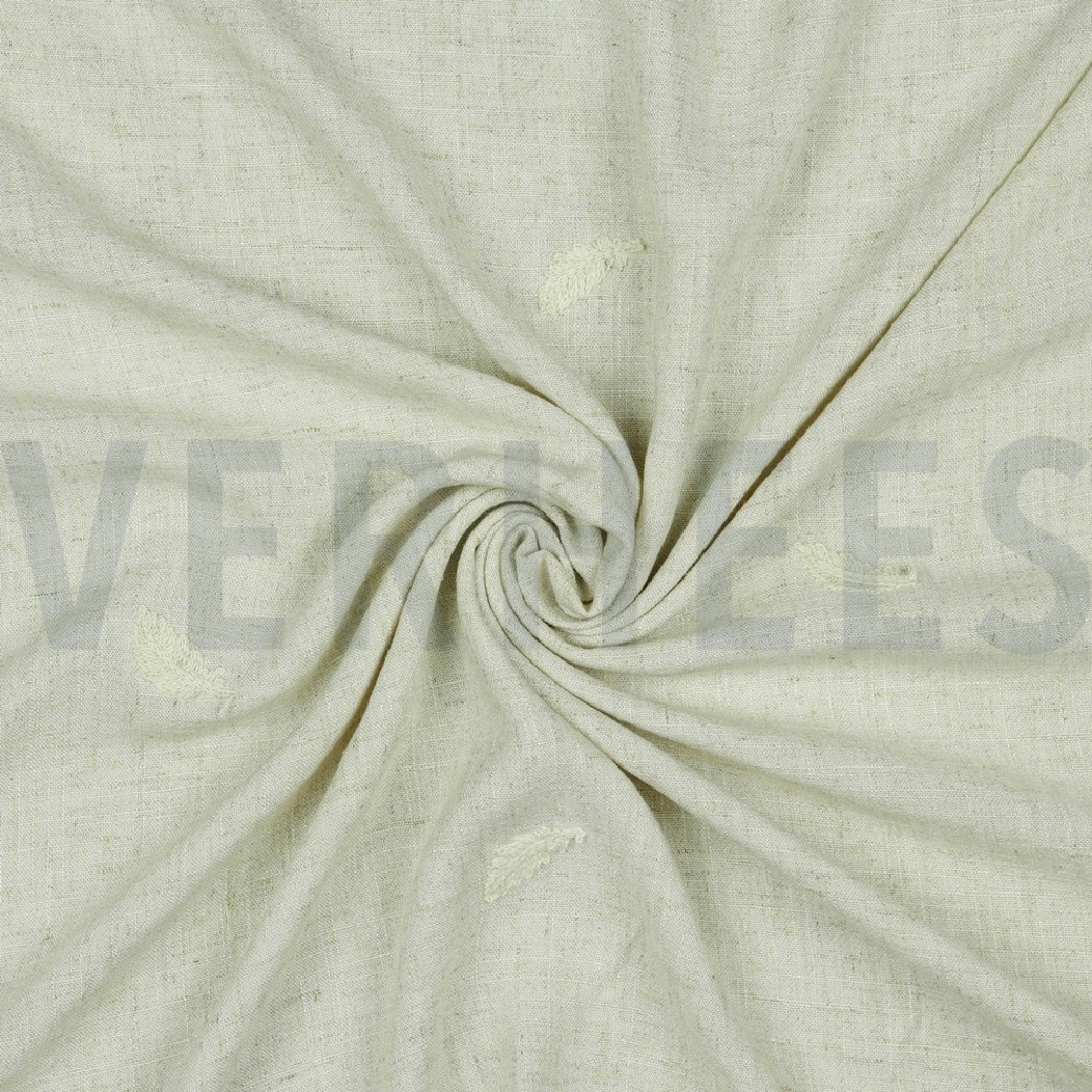 LINEN EMBROIDERY NATURAL #2