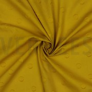 COTTON JACQUARD DOTS OCHRE (thumbnail) #2