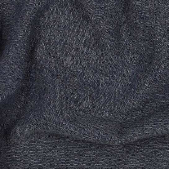 MUSSELIN MELANGE MARINEBLAU MELIERT #7