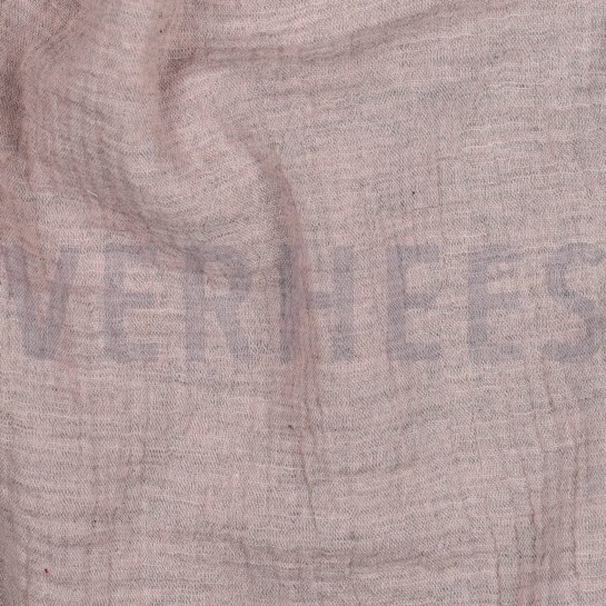 DOUBLE GAUZE MELANGE ROSE MELANGE #7