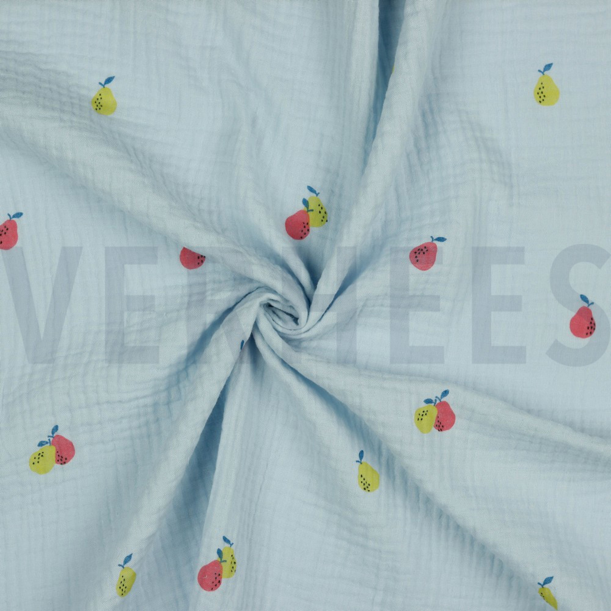 DOUBLE GAUZE PEAR LIGHT BLUE (high resolution) #2