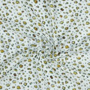 DOUBLE GAUZE DIGITAL ANIMAL SKIN WHITE (thumbnail) #2