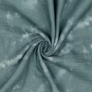 DOUBLE GAUZE DIGITAL TIE DYE ROCK GREY (thumbnail) #2