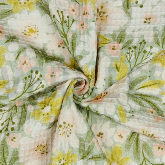 WAFEL DIGITAAL BLOEMEN NILEGROEN #7