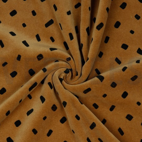 NICKY VELOURS SHAPE COGNAC #7