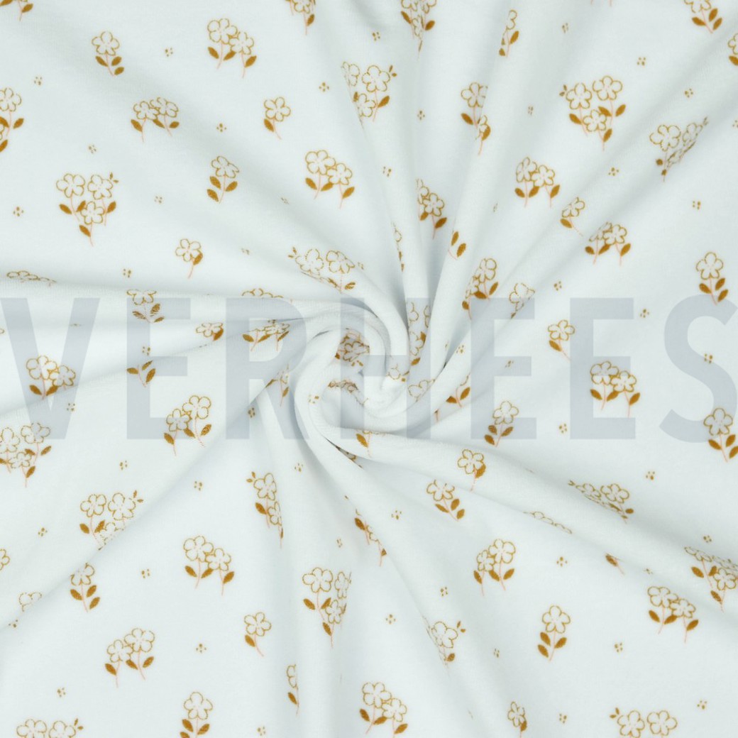 NICKY SMALL FLOWERS WHITE #2