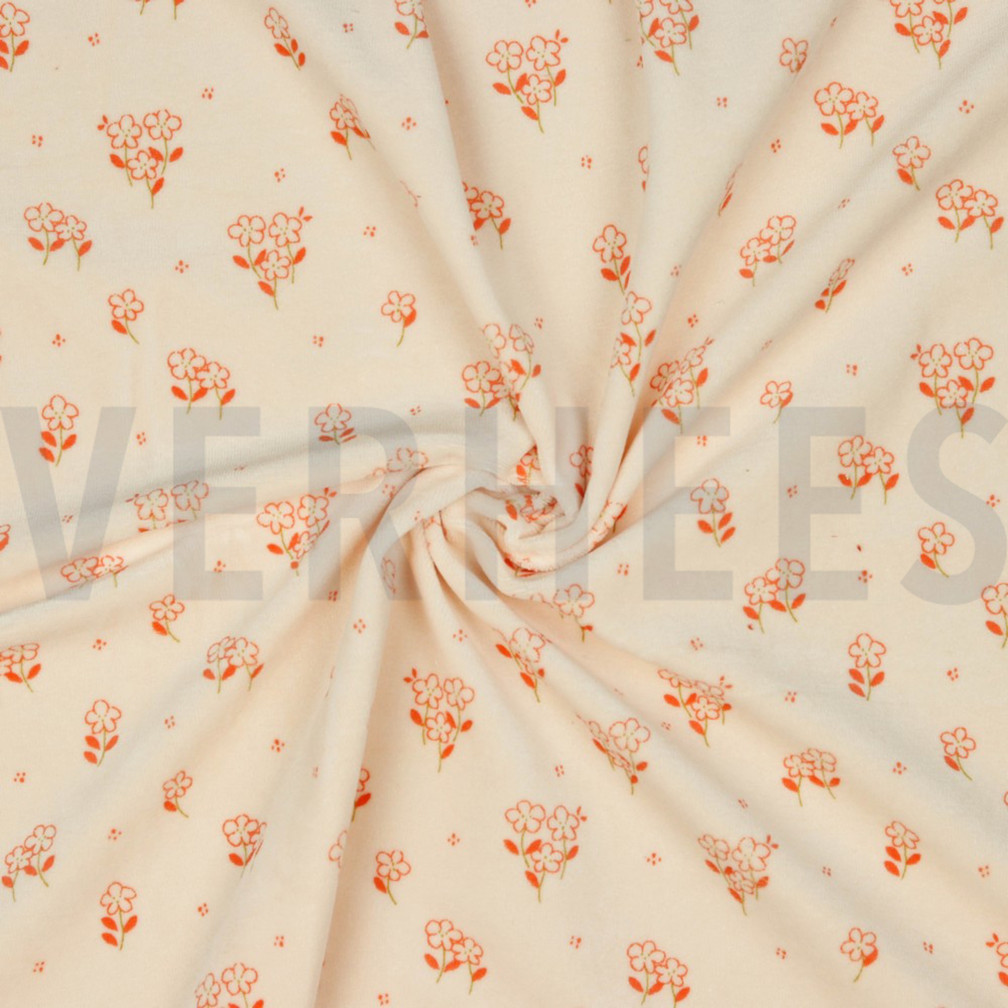 NICKY SMALL FLOWERS LIGHT SALMON (high resolution) #2