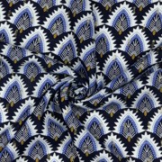 VISCOSE LUREX BOHEMIAN NAVY (thumbnail) #2