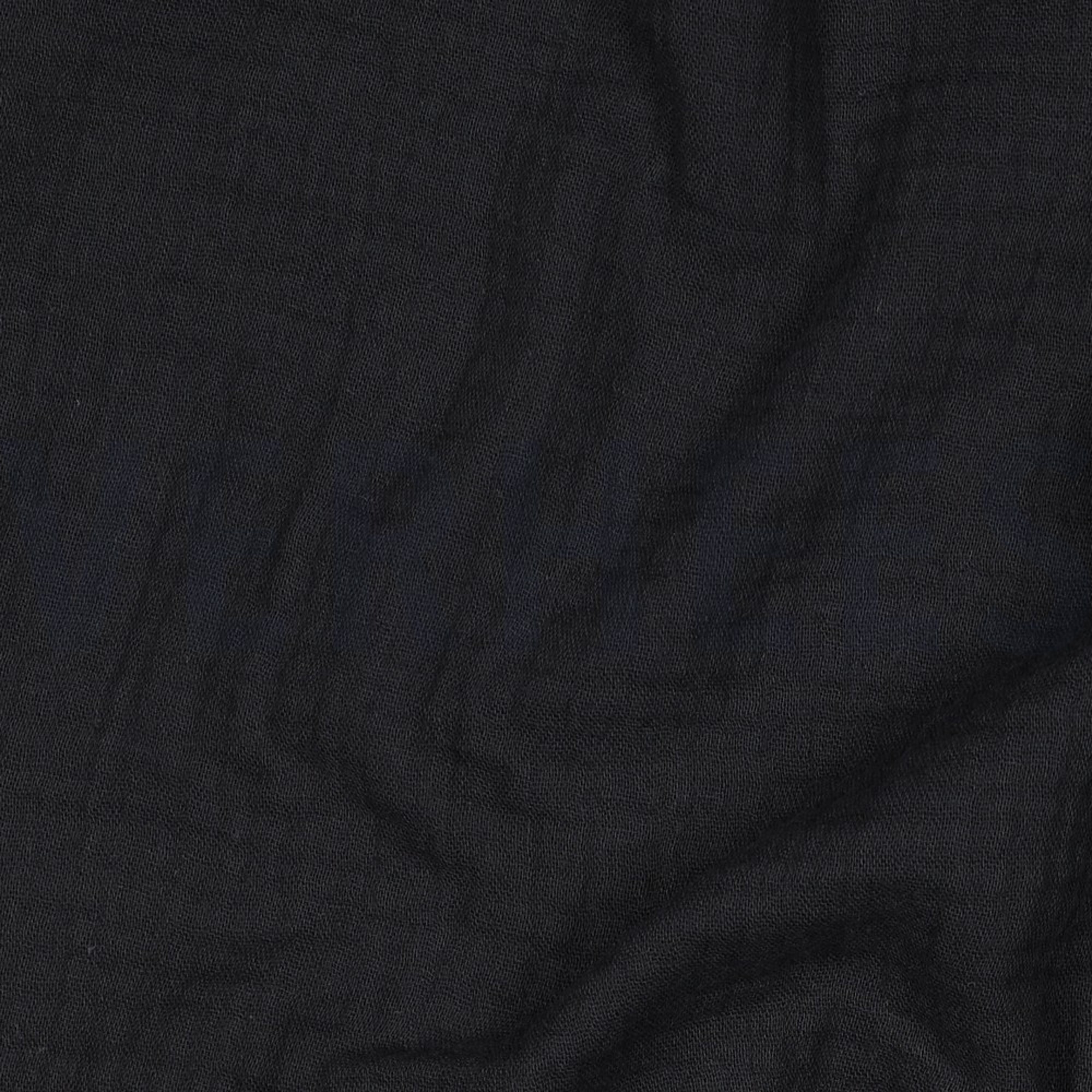 DOUBLE GAUZE BLACK (high resolution) #2