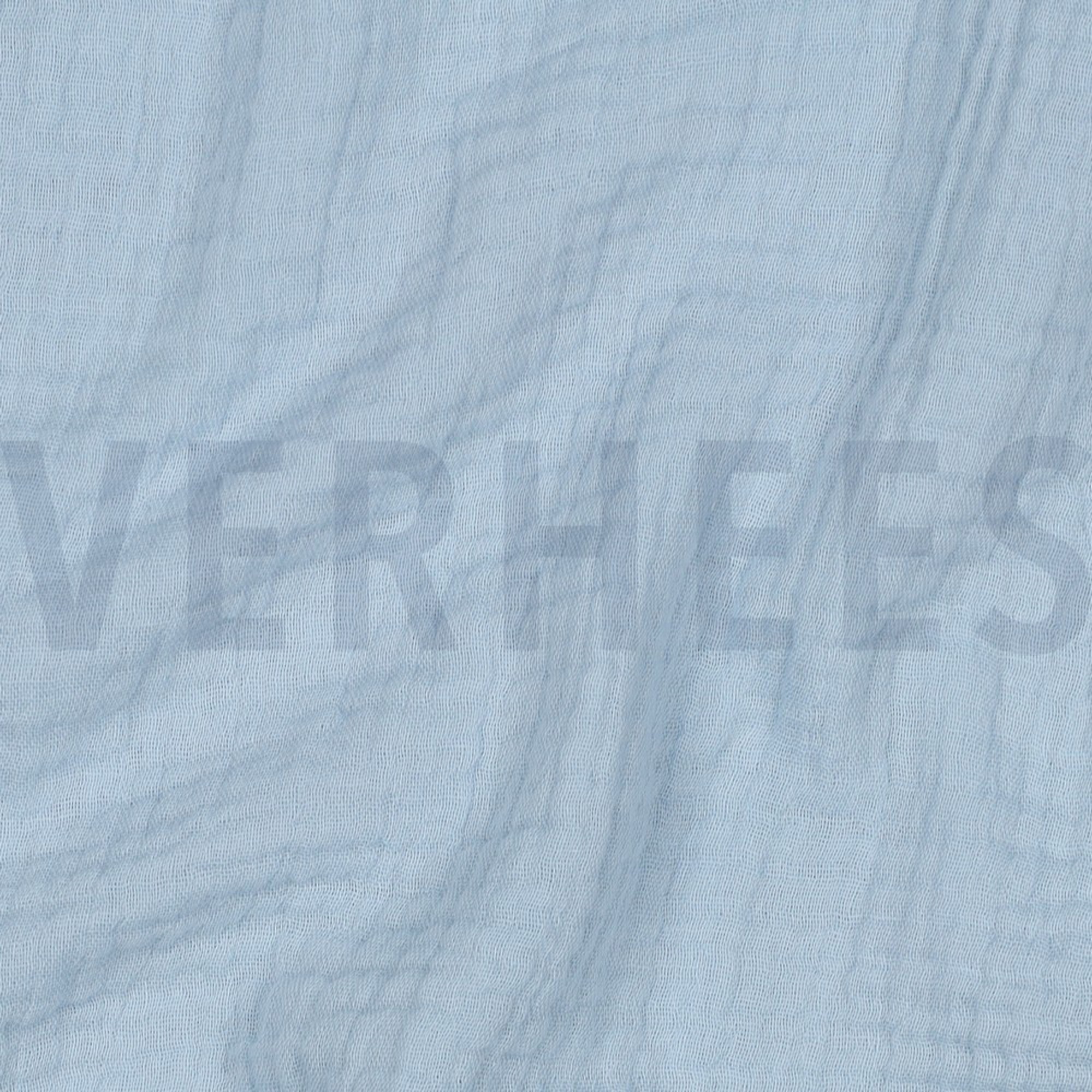 DOUBLE GAUZE BLUE (high resolution) #2