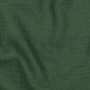DOUBLE GAUZE DARK GREEN (thumbnail) #2