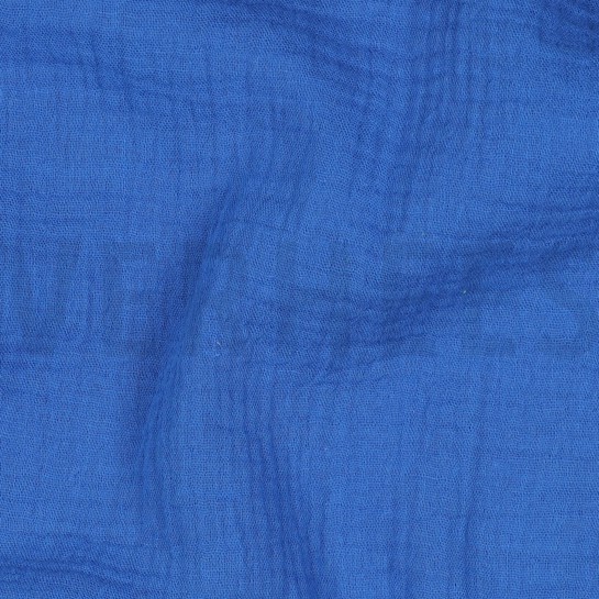 DOUBLE GAUZE COBALT #7