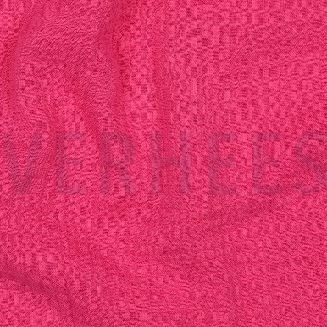 DOUBLE GAUZE FUCHSIA #2