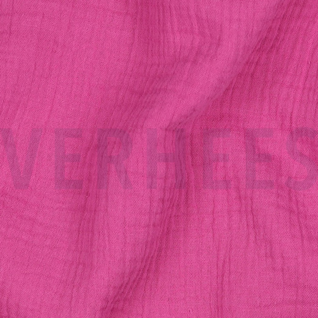 DOUBLE GAUZE CERISE #2