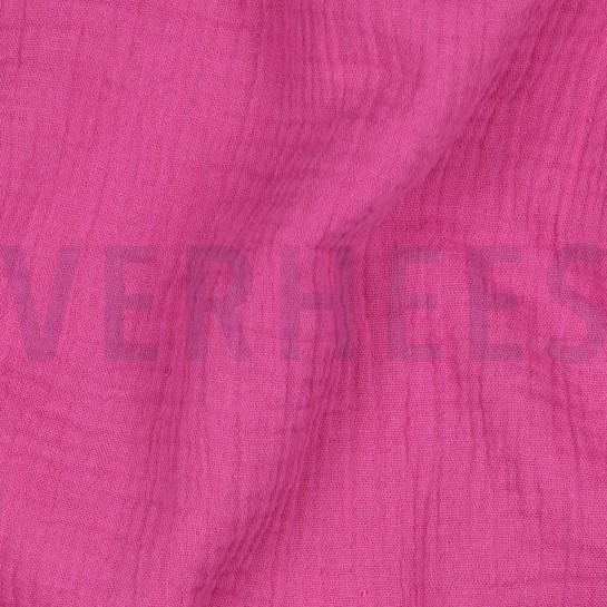 DOUBLE GAUZE CERISE #7