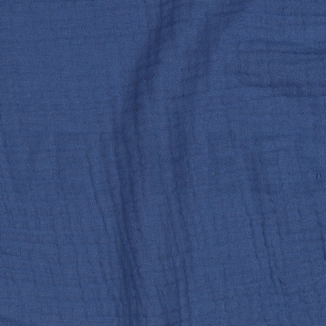 DOUBLE GAUZE MIDNIGHT BLUE #2