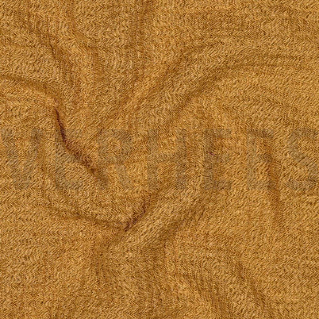 DOUBLE GAUZE DARK OCHRE #2