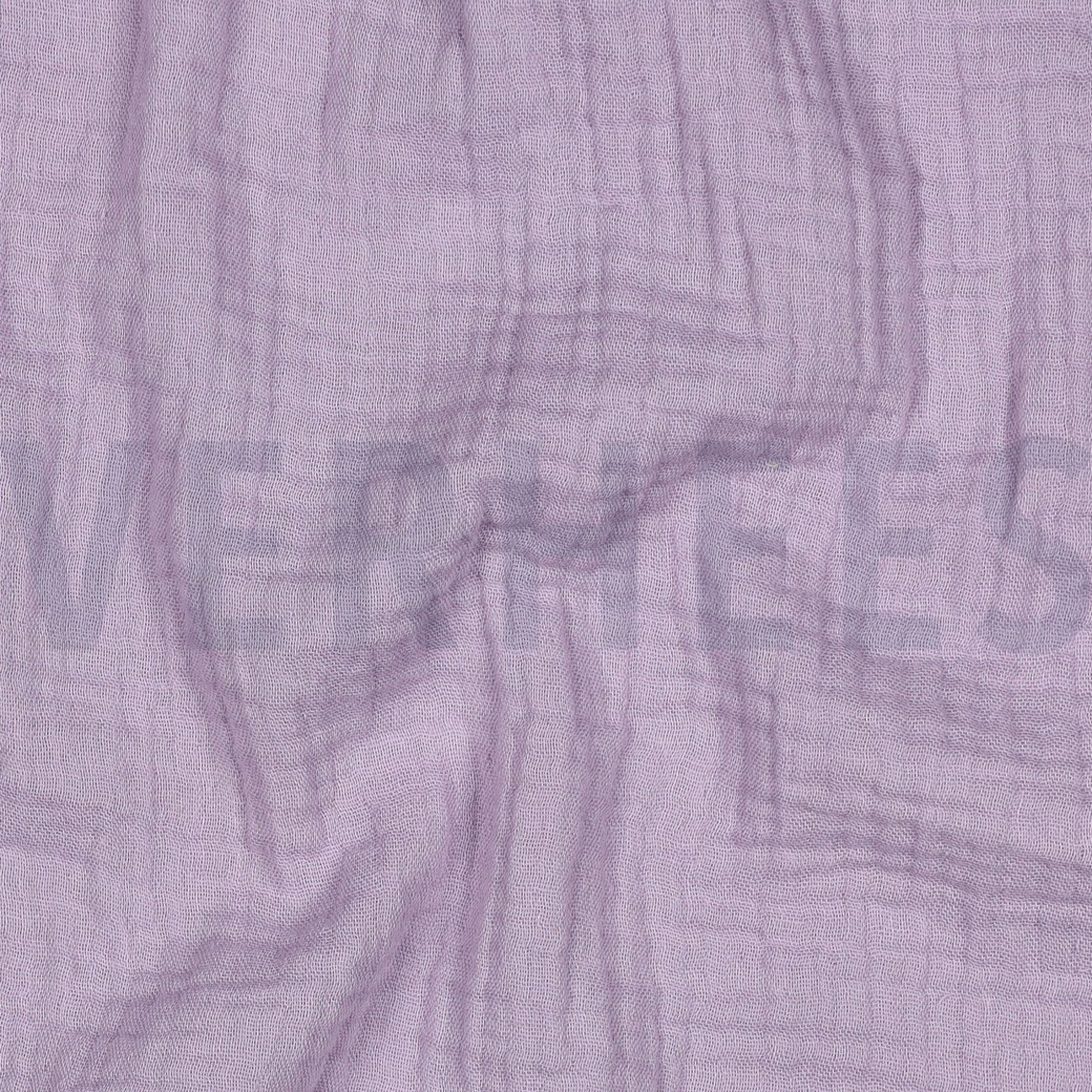 DOUBLE GAUZE DARK LILAC #2
