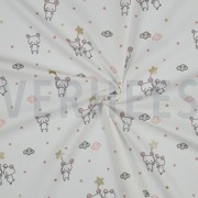 POPLIN GLITTER SWEET MOUSE ECRU (thumbnail) #2