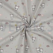 POPLIN GLITTER SWEET MOUSE LIGHT GREY (thumbnail) #2