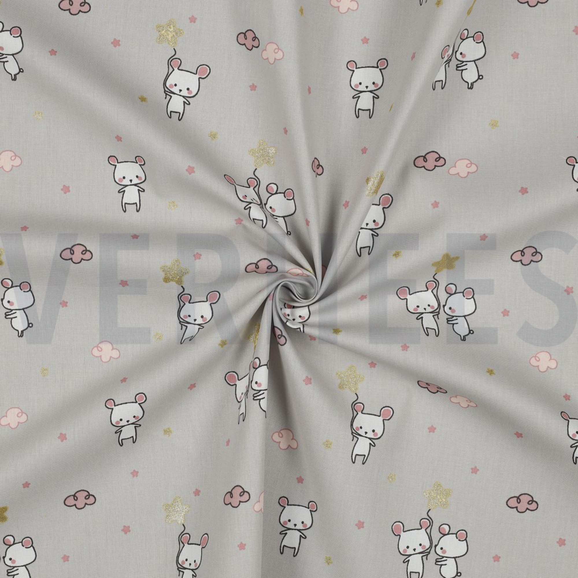 POPLIN GLITTER SWEET MOUSE LIGHT GREY (high resolution) #2