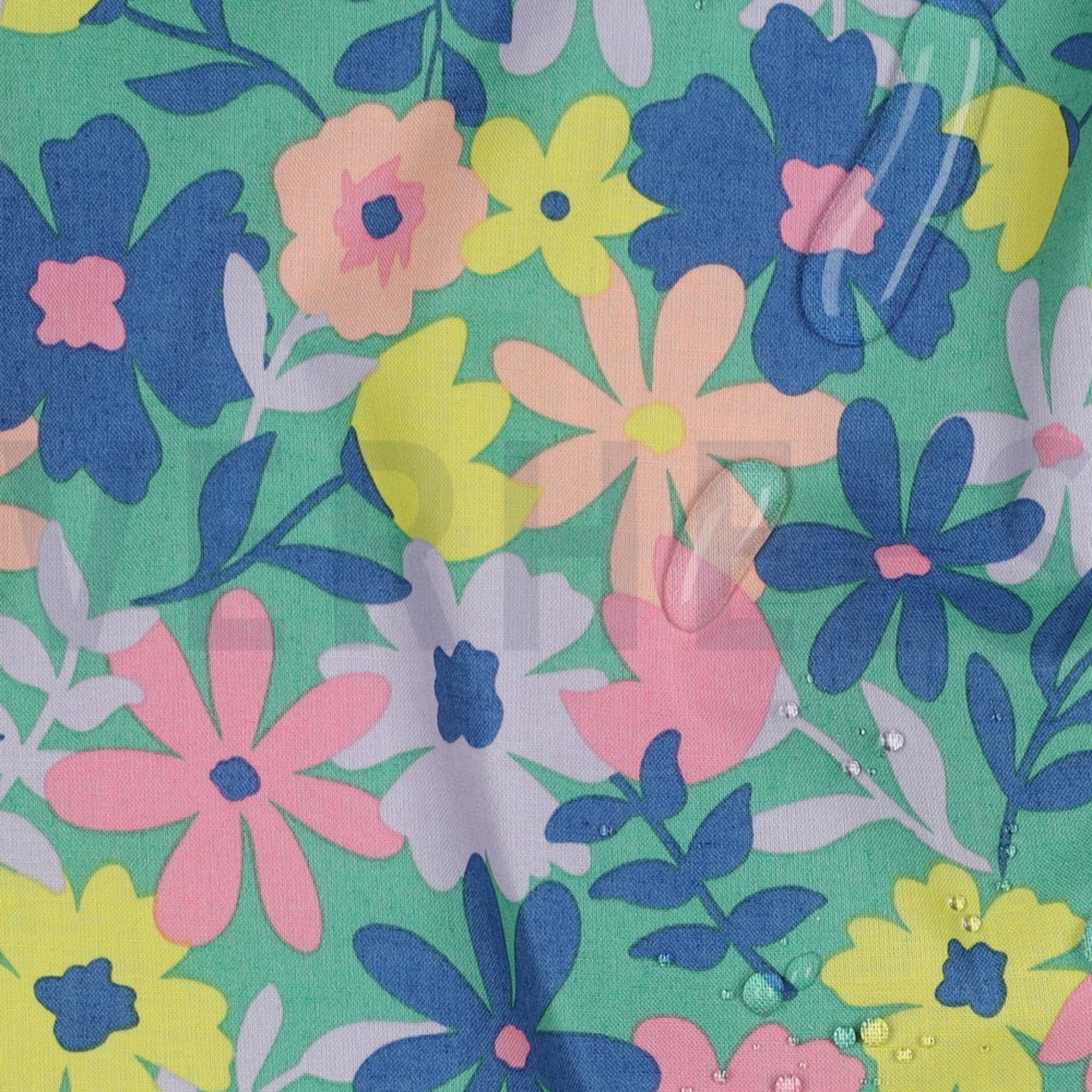 COATED COTTON FLOWERS GREEN (high resolution) #2