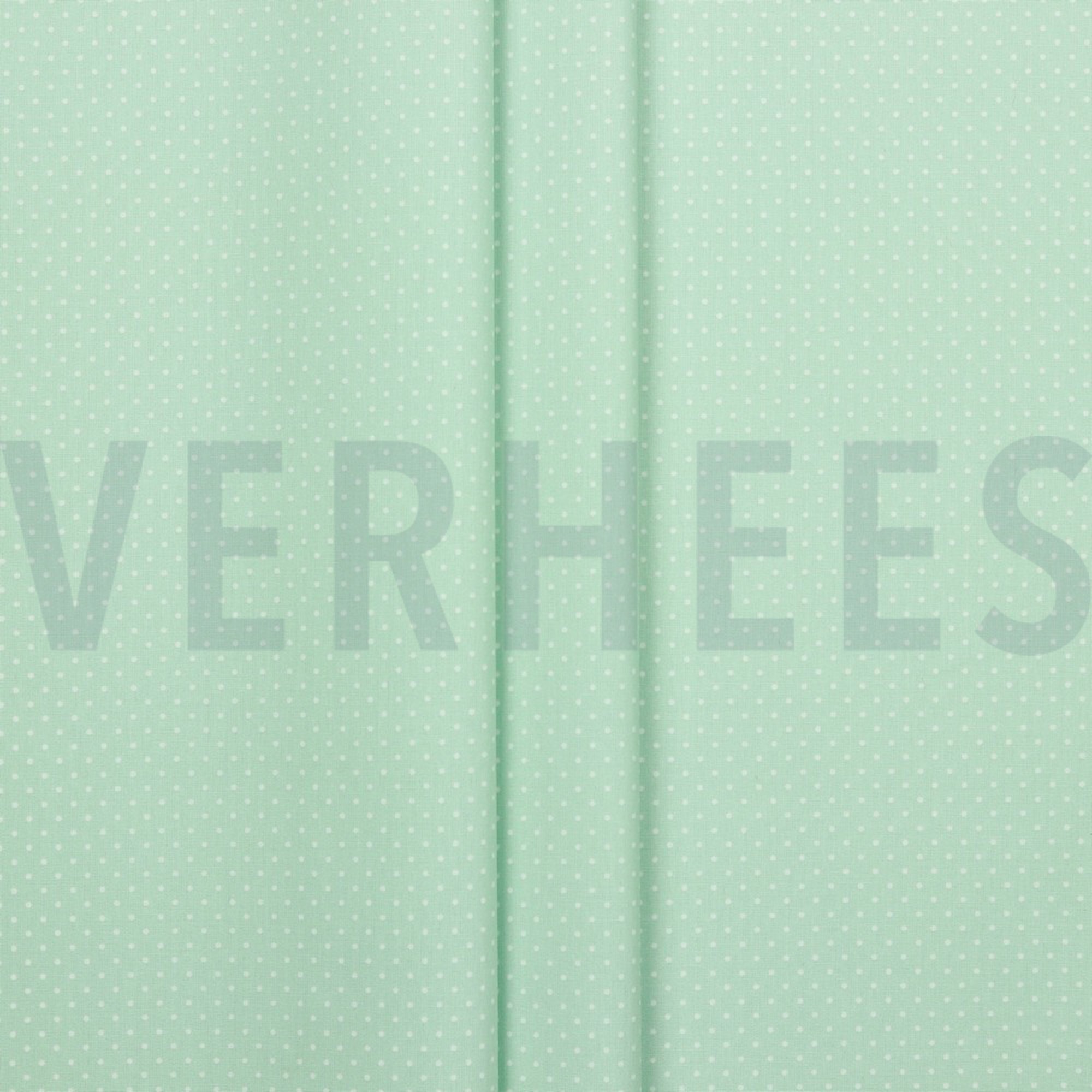 COATED COTTON PETIT DOTS MINT (high resolution) #2