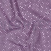 COATED COTTON PETIT DOTS LILAC (thumbnail) #2