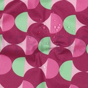 COATED COTTON GRAPHIC BORDEAUX (thumbnail) #2