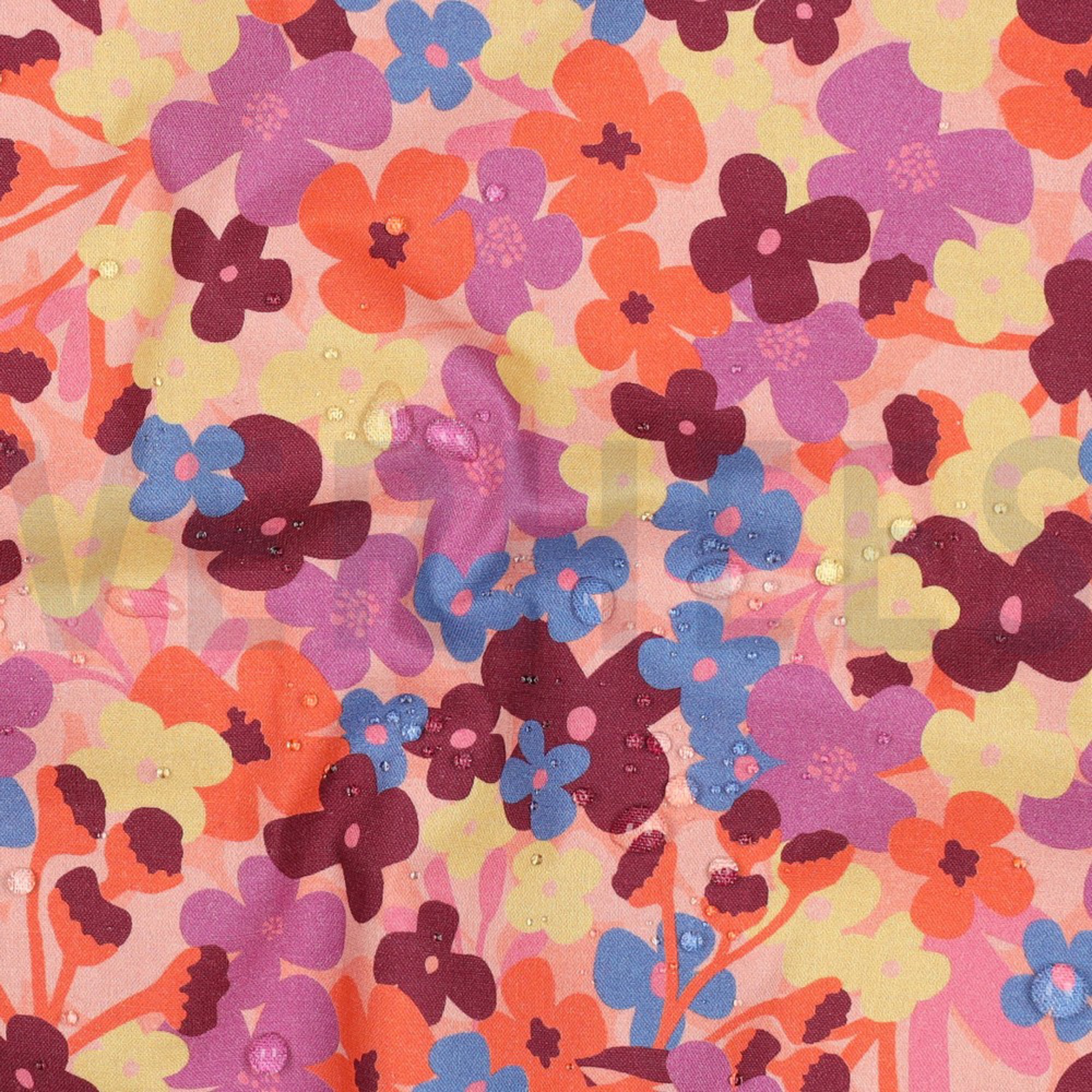 COATED COTTON FLOWERS PEACH (high resolution) #2