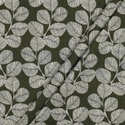 COATED COTTON LEAVES ARMY GREEN (thumbnail) #2