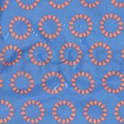 COATED COTTON CIRCLES LIGHT BLUE (thumbnail) #2