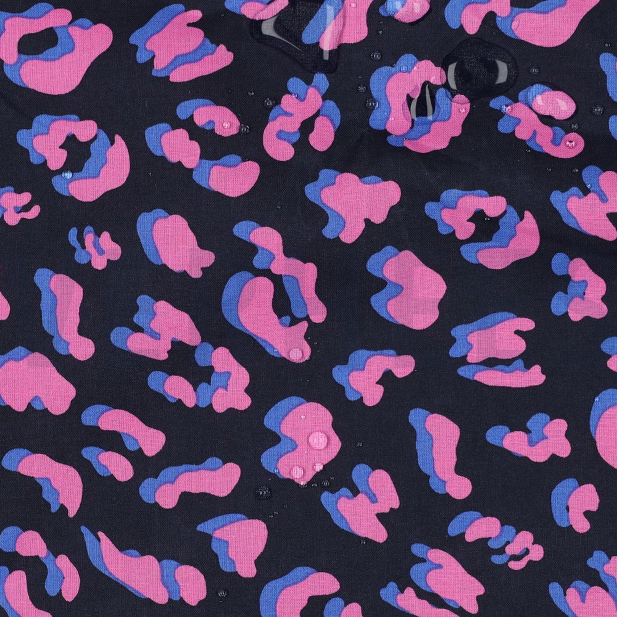 COATED COTTON ANIMAL SKIN NAVY (high resolution) #2