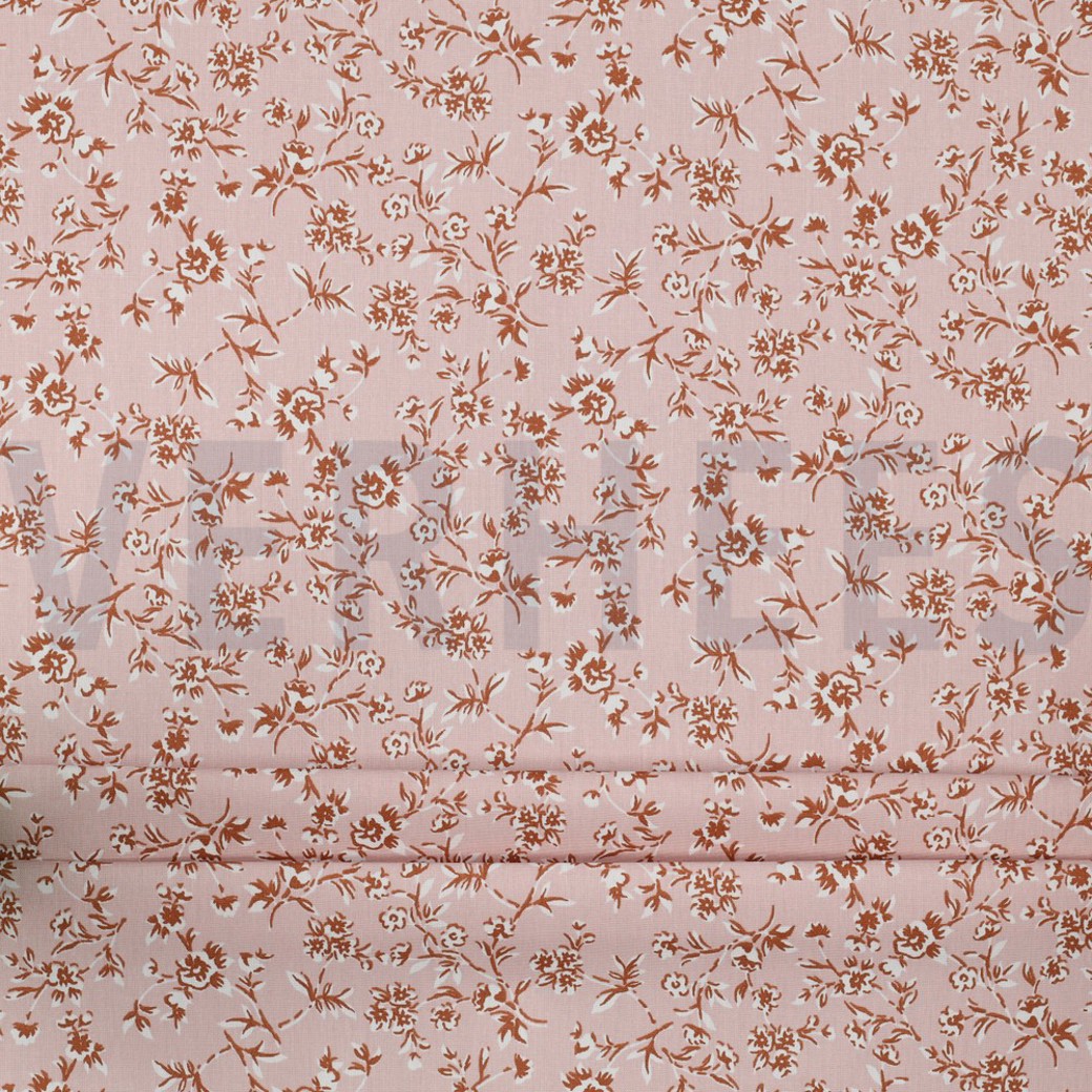 COATED COTTON SMALL FLOWERS POWDER #2