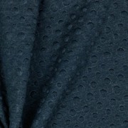 EMBOSSED FRENCH TERRY INDIGO MELANGE (thumbnail) #3
