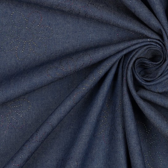 JEANS FOIL FLOWERS JEANS #7