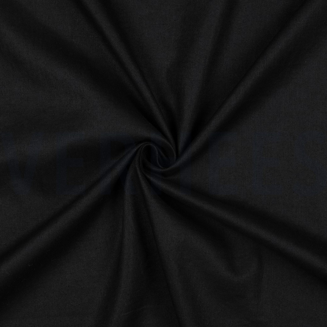 LINEN WASHED 170 gm2 BLACK #3