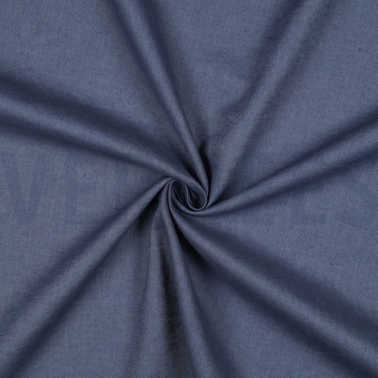 LEINEN GEWASCHEN 170 GM2 JEANSBLAU #7