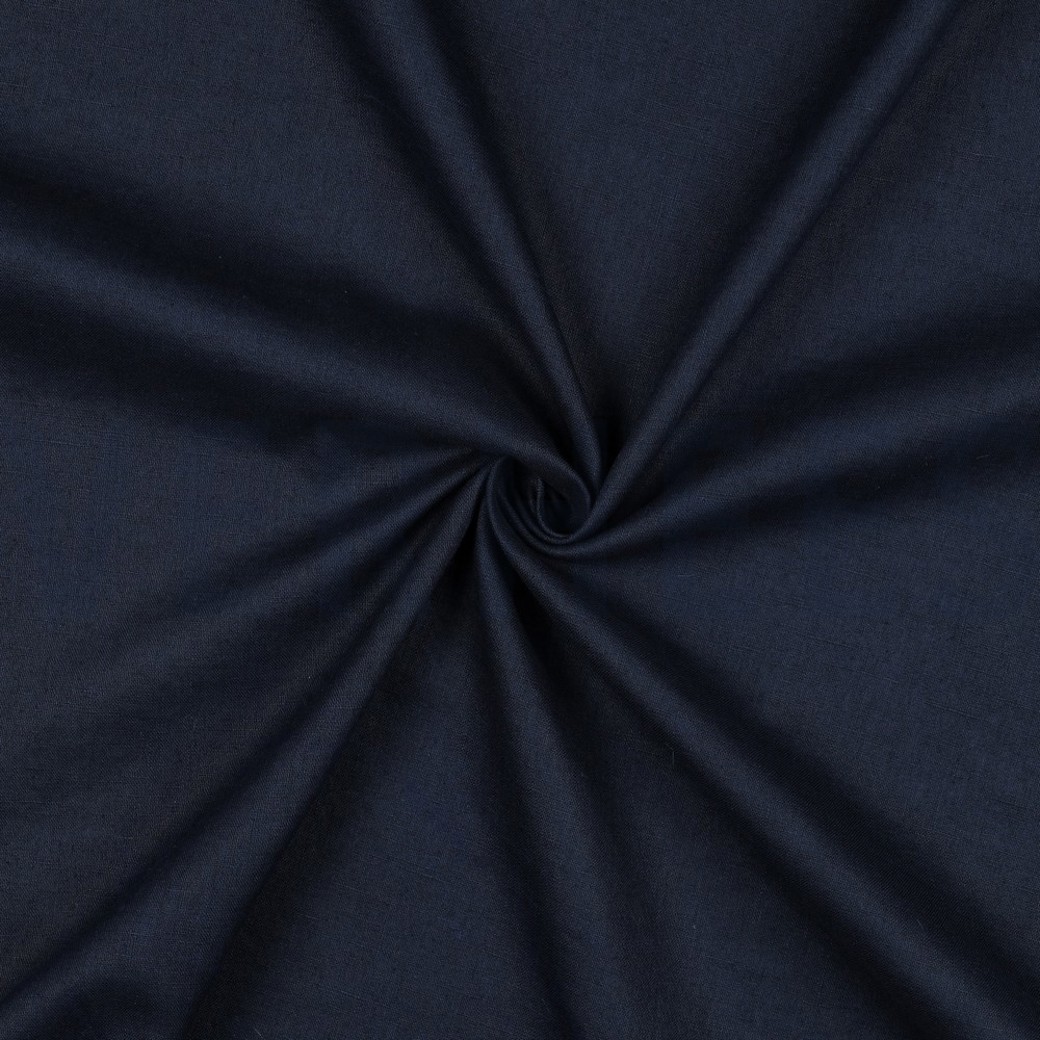 LINEN WASHED 170 gm2 NAVY #3
