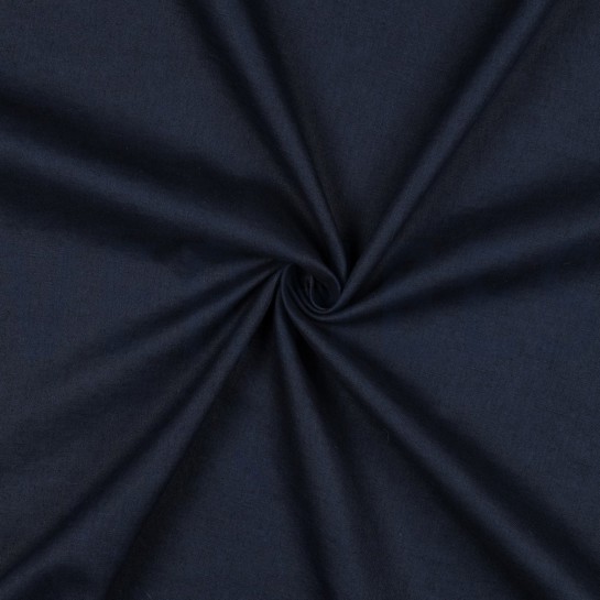 LINEN WASHED 170 gm2 NAVY #7