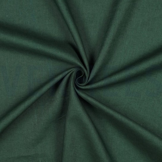 LINEN WASHED 170 gm2 FOREST GREEN #7