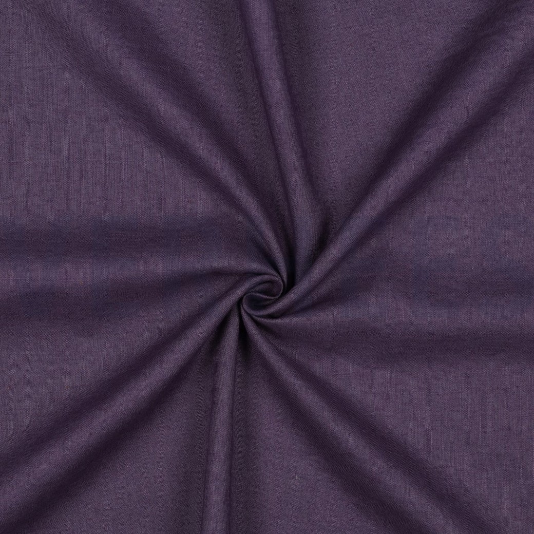 LINEN WASHED 170 gm2 AUBERGINE #3